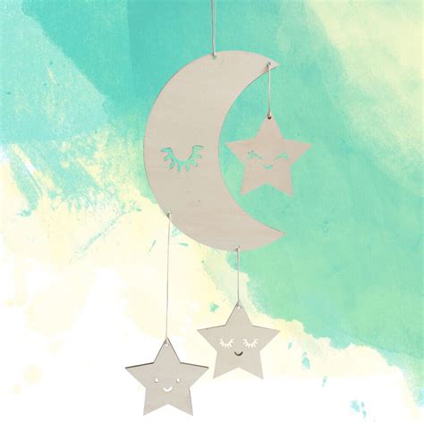 Stars Design Photography Props Moon Wall Decor Moon Themed Room Decor ...