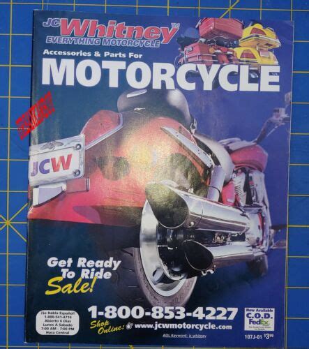 J.C. Whitney Motorcycle Parts and Accessories Catalog 2003 | eBay