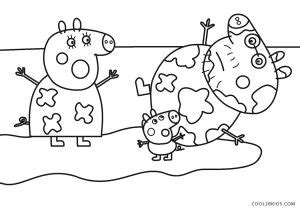 Free Printable Peppa Pig Coloring Pages For Kids