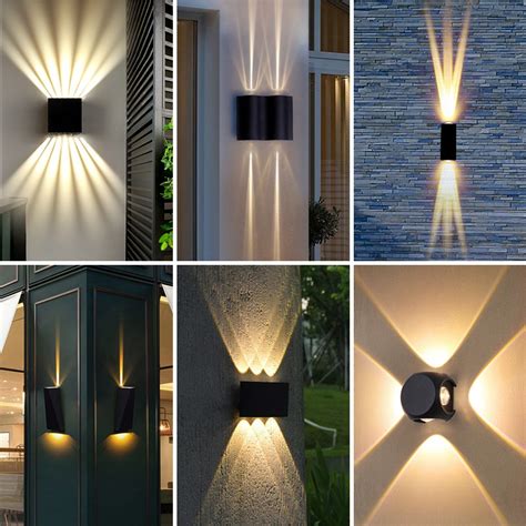 Outdoor Wall Light LED Wall Lamp Waterproof Modern Decorative Wall ...