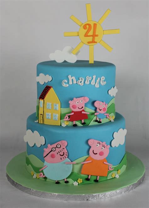 Peppa Pig Birthday Cake | Lil' Miss Cakes