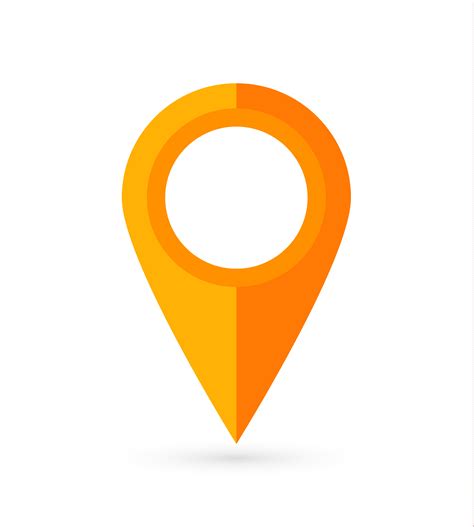 Location pin. Map pin flat icon vector design. 279498 Vector Art at ...