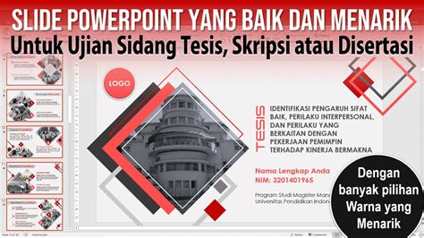 Contoh Ppt Sidang Akhir Skripsi - IMAGESEE