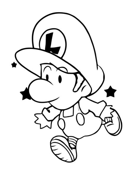 baby mario and luigi coloring pages - Google Search | Minion coloring ...