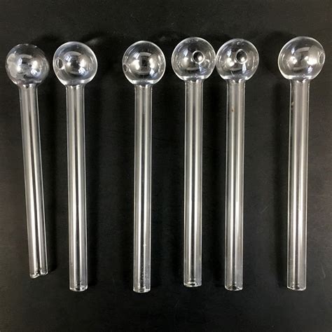 Bulk Clear Oil Glass Bubble Pipe 6 Inches Box Of 216- Wholesaler ...