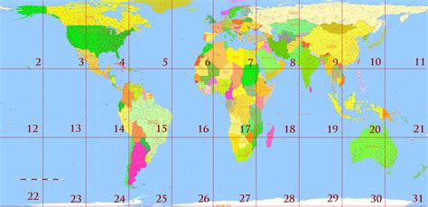 World Gall Peters Projection Detailed Road Map multi-page atlas ...