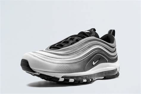 Gradient Nike Air Max 97 With 3M Stripes In Black and White - FavSole.com