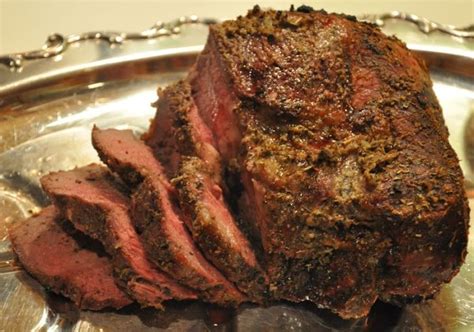 Herb Mustard Coated Sirloin Tip Roast Recipe Main Dishes with sirloin ...