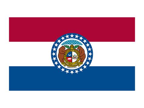 Missouri State Flag PNG & SVG Vector - Freebie Supply