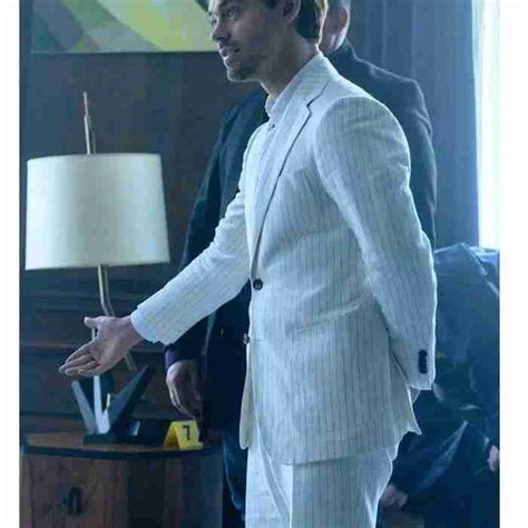 Prodigal Son Malcolm Bright White Suit - Celebrity Jackets