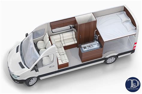 Motorhome 3d, RVs ? Layouts 3D Design studio Tsymbals Design