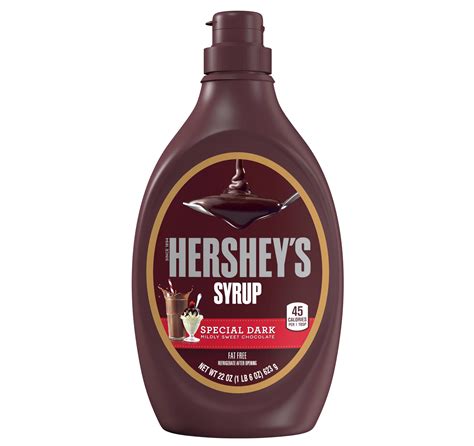 (3 Pack) Hershey's, Special Dark Chocolate Syrup, 22 oz - Walmart.com