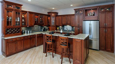 Chocolate Brown Cabinets | RTA York Chocolate Kitchen Cabinets by Lily Ann