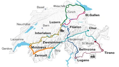 How to plan your 2 week Switzerland Train Itinerary?