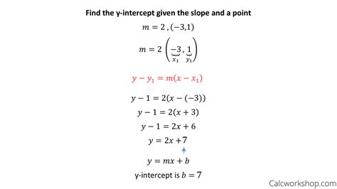 How To Write A Point Slope