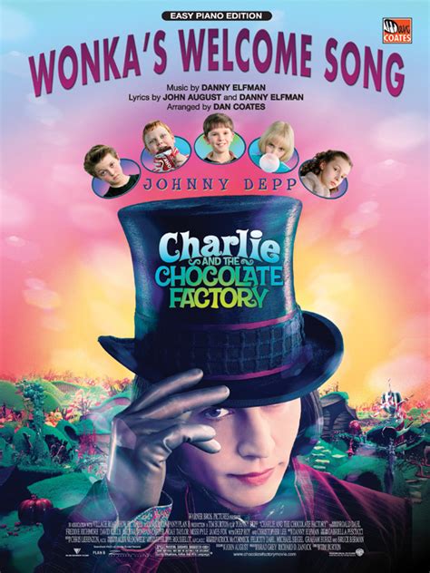 Wonka's Welcome Song (from Charlie and the Chocolate Factory): Piano ...