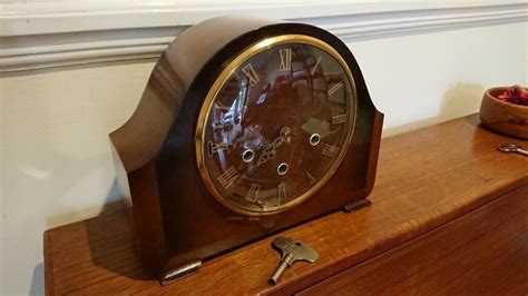 Vintage Smiths Westminster Chime Mantel Clock with Key | in Bromley ...