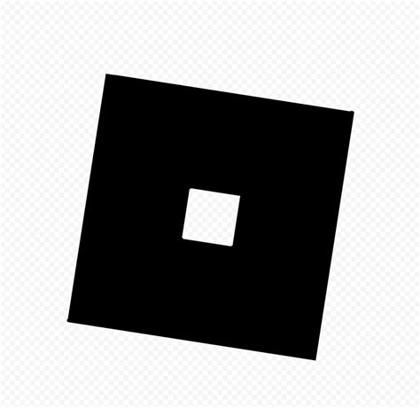 HD Roblox Black Symbol Sign Icon Logo PNG | Citypng | Ios app icon ...