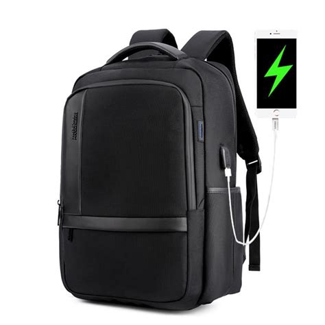 Waterproof Large Capacity Backpack with USB Charging Port