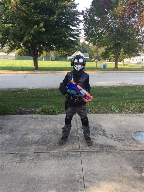 Homemade Call of Duty Ghost Costume