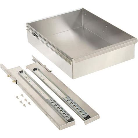 15"W x 20"D x 5"H Stainless Steel Workbench Drawer | 319129 ...