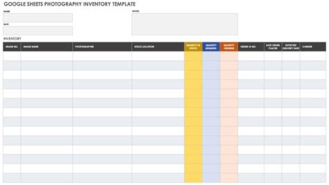 Free Google Sheets Inventory Templates | Smartsheet (2022)