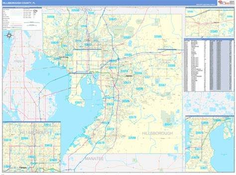 Maps of Hillsborough County Florida - marketmaps.com