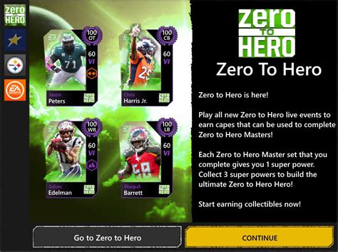 These players went from Zero, to being a team Hero! : r/MaddenMobileForums