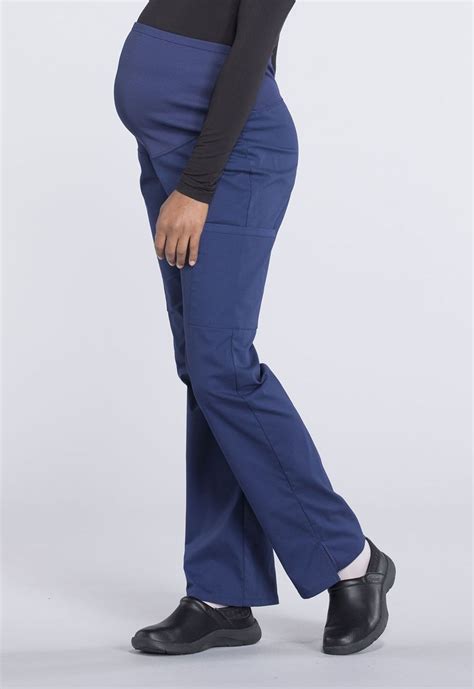 Petite Maternity Scrub Pants By Cherokee - Scrub Depot