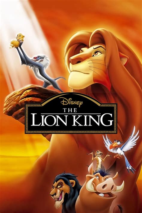 Lion King Original Movie Poster