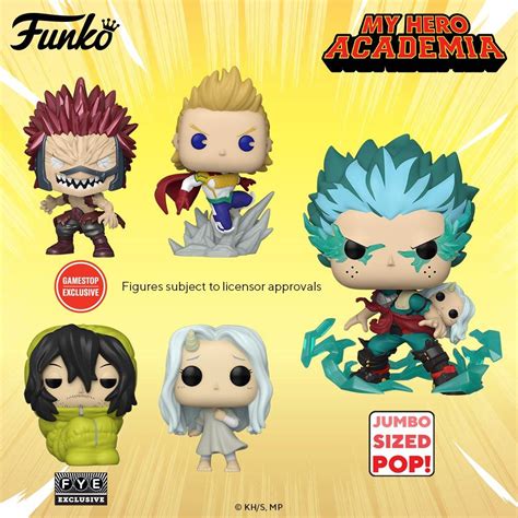 Funko Drops a Big Wave of New My Hero Academia Pop Figures