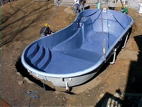 Fiberglass Inground Swimming Pool Installation