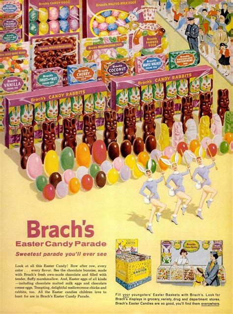 Brach's Easter candy from the '60s: Bunnies, chicks, chocolate eggs ...