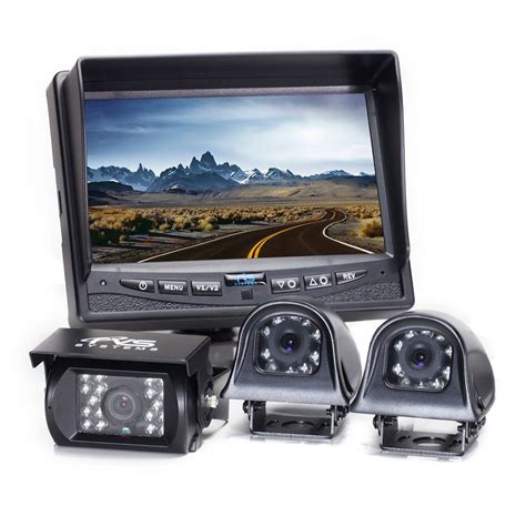 Rear View Safety Backup Camera System with Side Cameras | Overton's