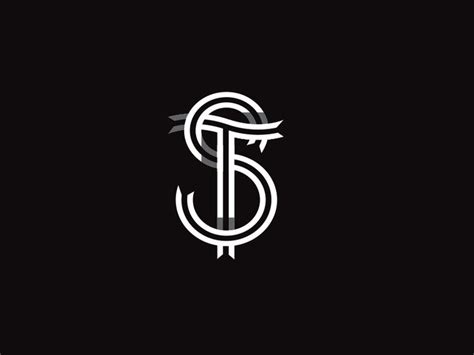 ST | Typographic logo design, Monogram logo design, St logo