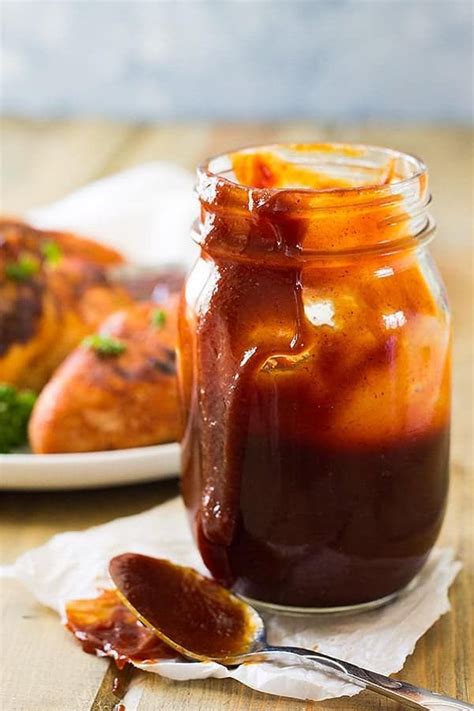 This Kansas City Style BBQ Sauce is rich, thick, sticky and sweet ...