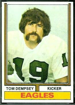 Tom Dempsey - 1974 Topps #270 - Vintage Football Card Gallery