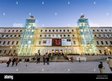 Museo Nacional Centro de Arte Reina Sofia, Madrid. Spain Stock Photo ...