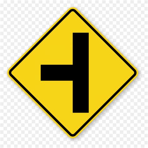 Side Road Road Sign, Symbol, Sign, Stopsign HD PNG Download – Stunning ...