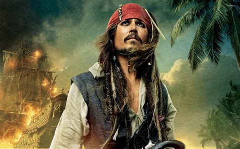 Captain Jack Sparrow - The Pirates of the Caribbean wallpaper - Movie ...