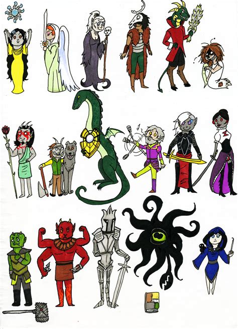 Daedric Princes by Nekioka on DeviantArt