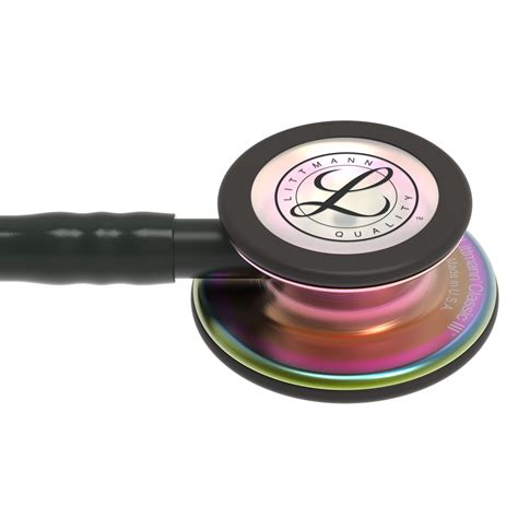 Littmann Classic III Stethoscope, Rainbow Black, 5870 - Stethoscope.com