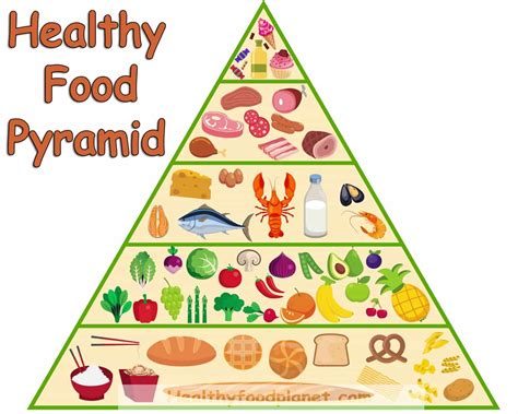 New healthy food pyramid for health – Healthy Food Planet