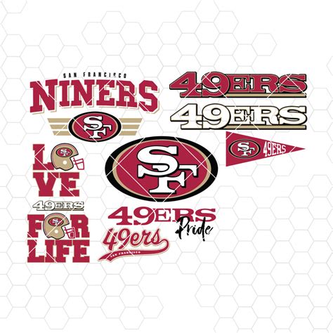 San Francisco 49ers SVG, San Francisco 49ers files, 49ers logo ...