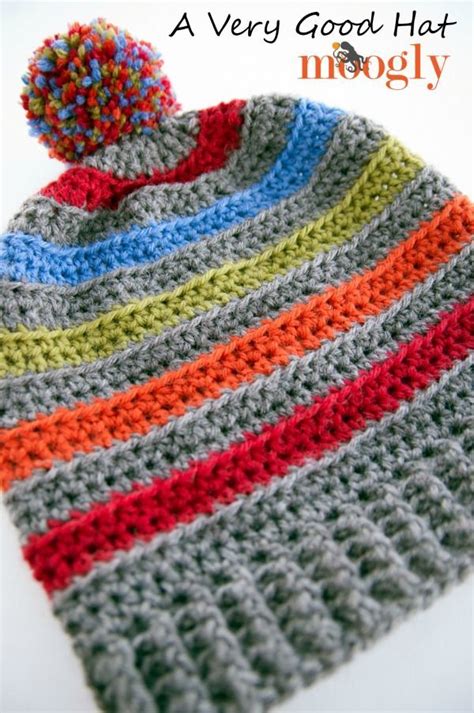 A Very Good Hat in 2024 | Crochet hats, Crochet hat pattern, Knitting