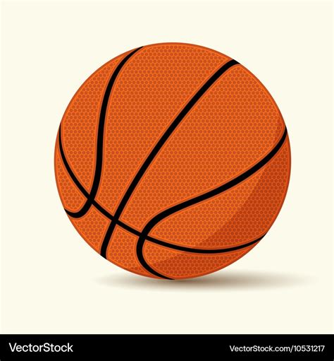 Basketball cartoon style Royalty Free Vector Image