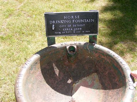 Horse Drinking Fountain | Along the Paint Creek Trail. Someo… | Flickr