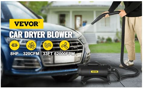 The Ultimate Guide to Using a Blower Car Dryer: Tips and Tricks - VEVOR ...