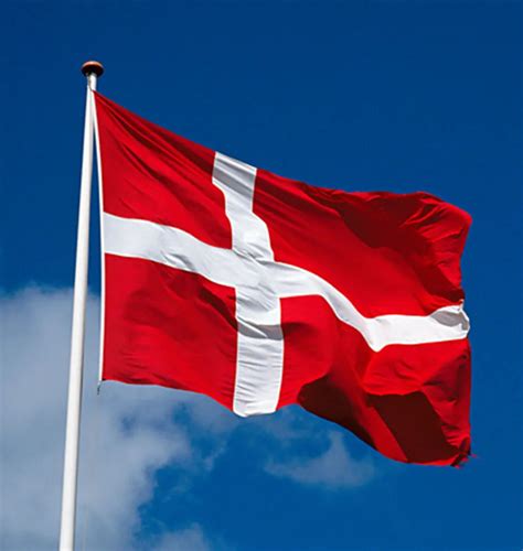 Danish Country Large Flag 3x5 Feet Polyester Denmark National Banner ...