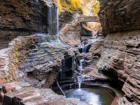 Xxxl Gorge Trail Through Watkins Glen State Park Stock Photo Download ...